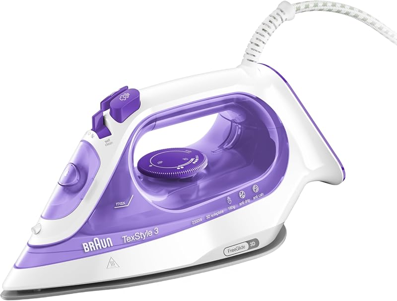 Braun TexStyle 3 fer à repasser Braun best-seller FreeGlide 3D